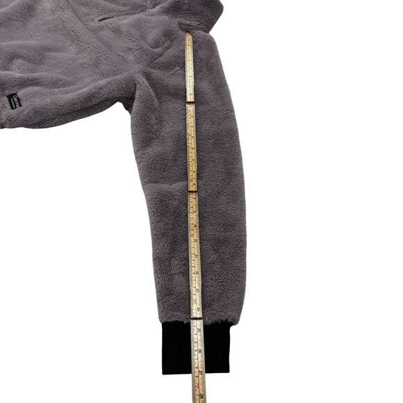 Calvin Klein Performance Purple 1/4 Zip Fleece Pullover Sweatshirt Women’s S Sof - Picture 9 of 9